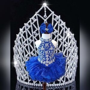 Toddler Cupcake Halter Pageant Dress 18-24 months